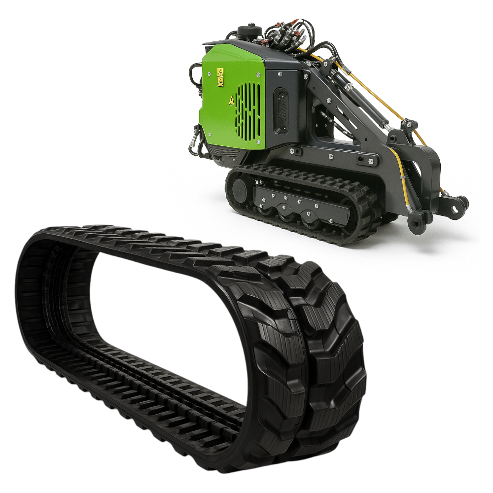 GĄSIENICA GUMOWA DO MINIKOPARKI HOLENDERSKA VMT 180x72x37 MERLO M4