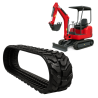 GĄSIENICA GUMOWA DO MINIKOPARKI HOLENDERSKA VMT 180x72x37K HINOWA PT13