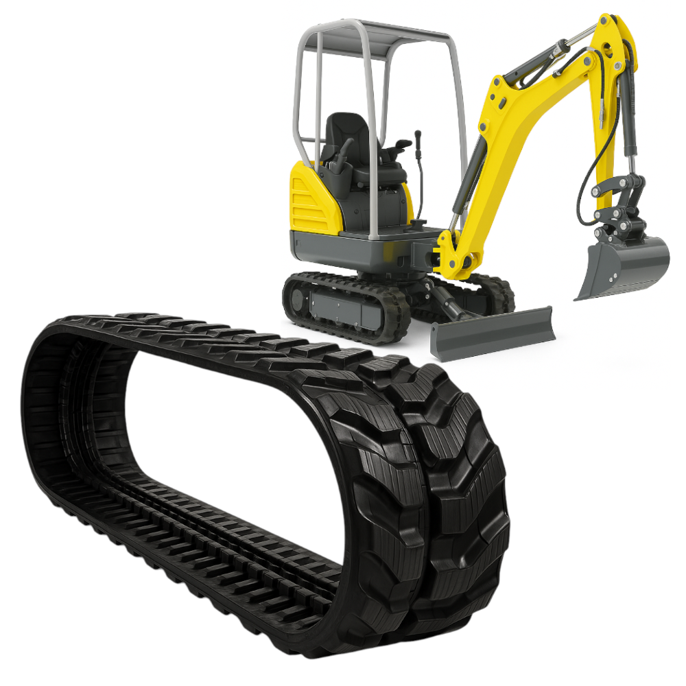 GĄSIENICA GUMOWA 300x52.5x82W DO WACKER NEUSON 28 28Z3 EZ26 EZ28