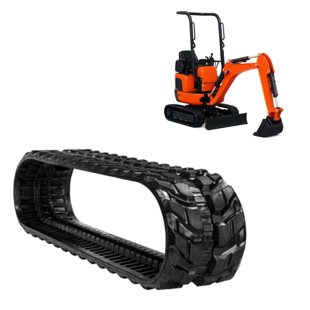 GĄSIENICA GUMOWA 230x96x30 HOLENDERSKA VMT DO MINIKOPARKI KUBOTA KX014 KX14