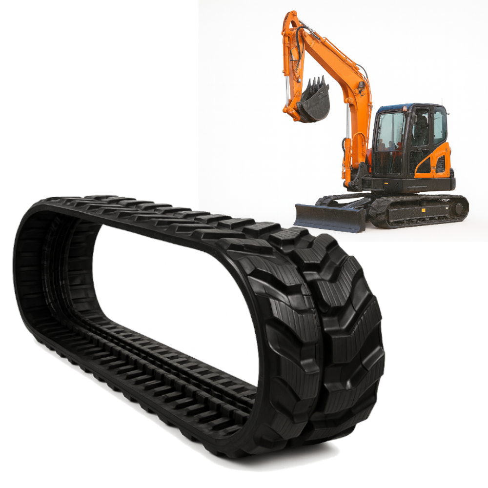 GĄSIENICA GUMOWA DO KOPARKI HOLENDERSKA VMT 450x81x76W DAEWOO DOOSAN DX85-3