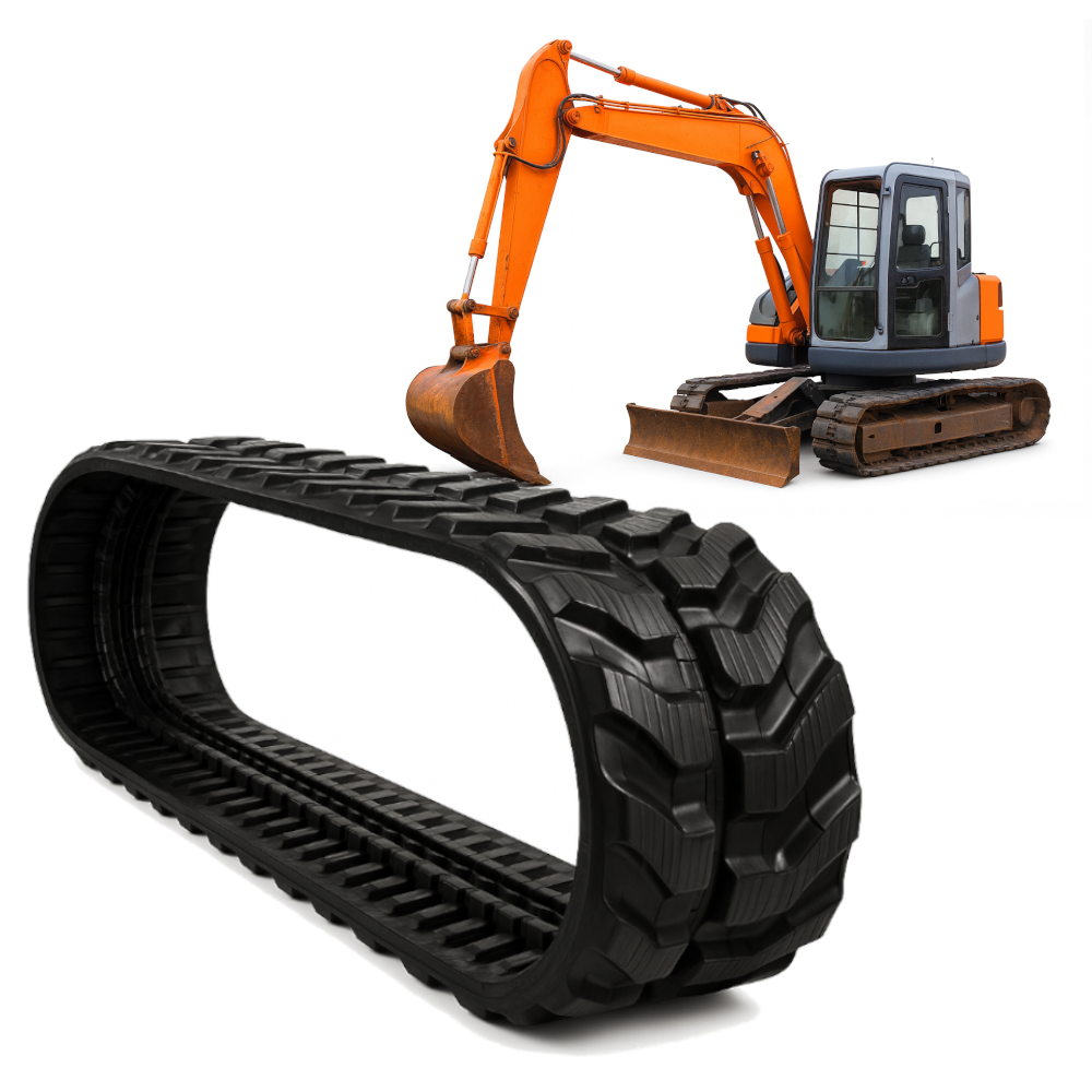 GĄSIENICA GUMOWA DO KOPARKI VMT 450x81x76W KUBOTA KX75 UR