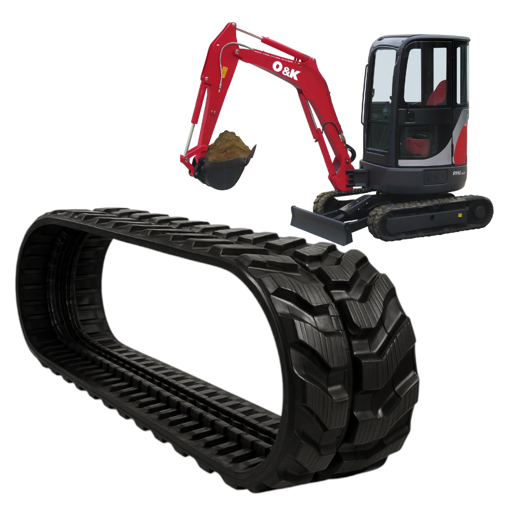 GĄSIENICA GUMOWA DO KOPARKI VMT HOLENDERSKA 320X100X40 O&K RH1.30