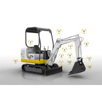 SWORZEŃ JCB JS130 LC T4 POZYCJA 12