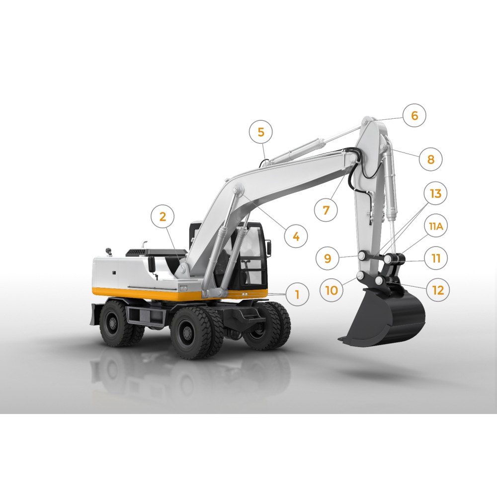 ZESTAW NAPRAWCZY KOMATSU PW160-7_KOM 09B