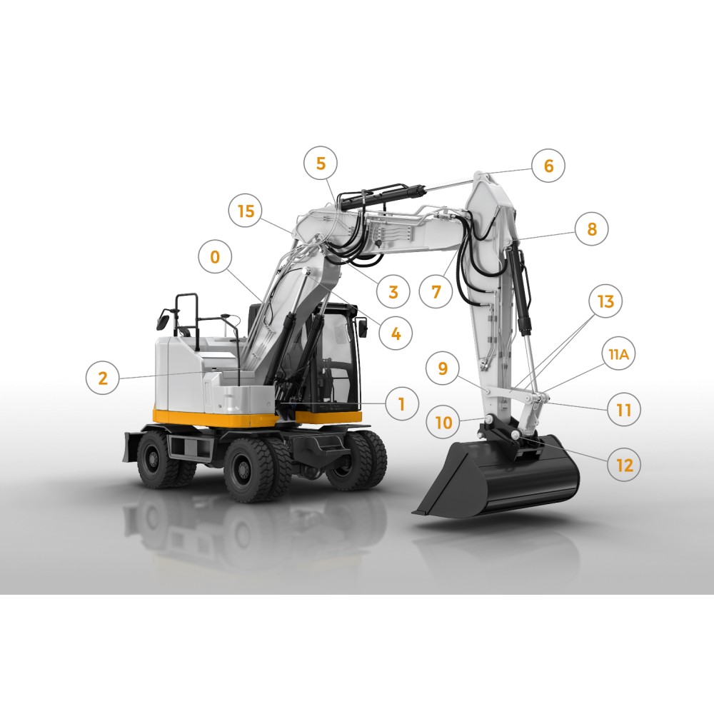 ZESTAW NAPRAWCZY DOOSAN DX100W-7_DVL 10B