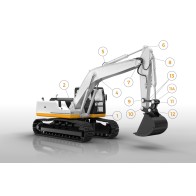 ZESTAW NAPRAWCZY KOMATSU PC230NHD-7_KOM 06