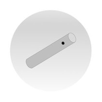 SWORZEŃ Z ZABEZPIECZENIEM ŚRUBOWYM 30x152