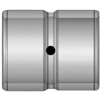 TULEJA 90X106X130 PROSTA ZE SMAROWANIEM PRZEZ ŚRODEK