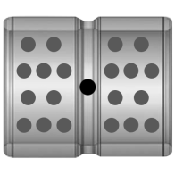 TULEJA 120X135X150 KROPKOWANA ZE SMAROWANIEM PRZEZ ŚRODEK