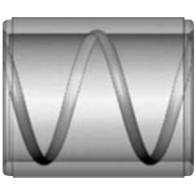 TULEJA 90X110X70 SMAROWANA SPIRALNIE PRZEZ SWORZEŃ