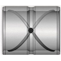 TULEJA 90X106X130 SMAROWANA SPIRALNIE Z ROWKIEM