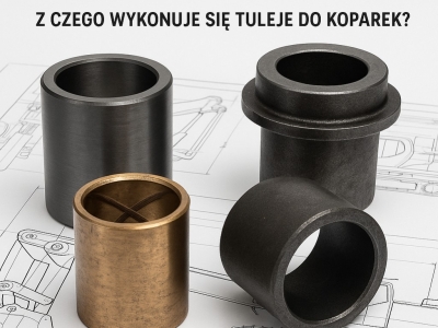 Z czego wykonuje się tuleje do koparek? Jaki materiał na tuleje?